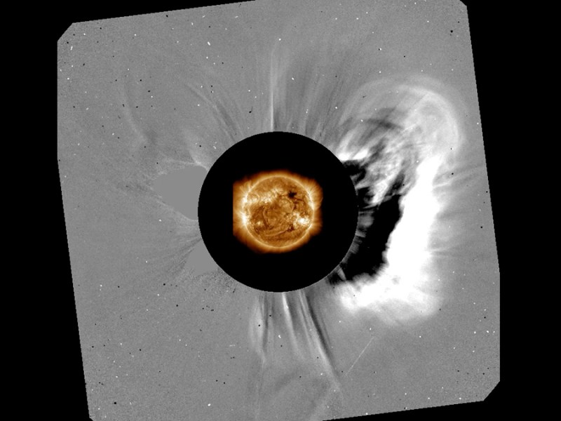 Watching a Solar Event from All Angles