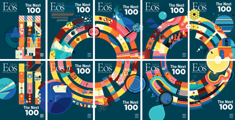 The 10 December issue covers creating a collage that writes out “100”