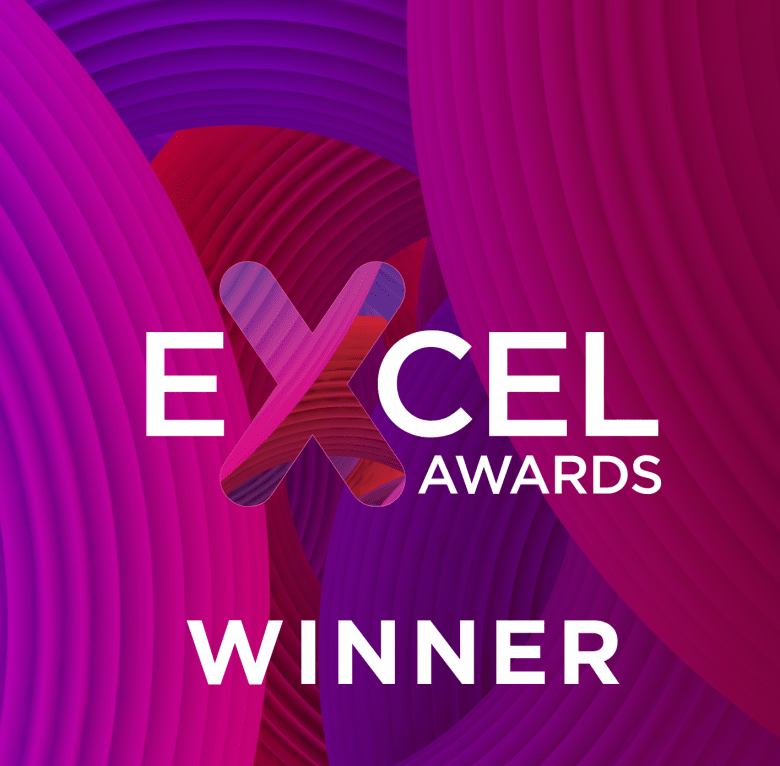 2023 EXCEL Awards digital winner badge 